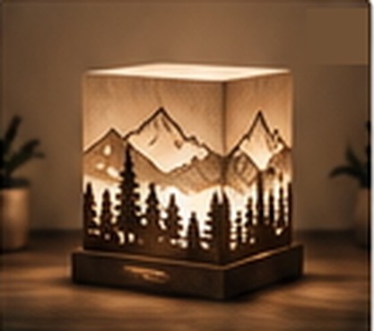 Lampka LED – Las